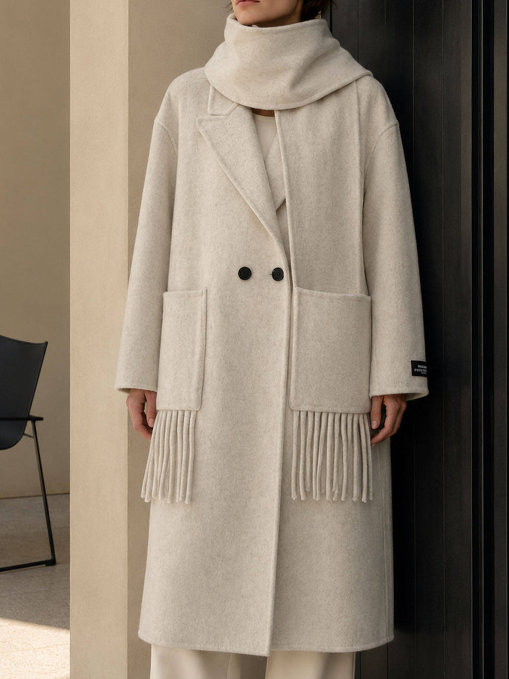 2026 New Women's Autumn/Winter Korean Style Casual Solid Color Wool Coat Custom OEM/ODM Service 8872