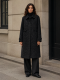 2026 New European American-Style Double-Faced Wool Long Warm Coat Exclusive Cross-Border Supply High-End Customizable Reversible GC0001