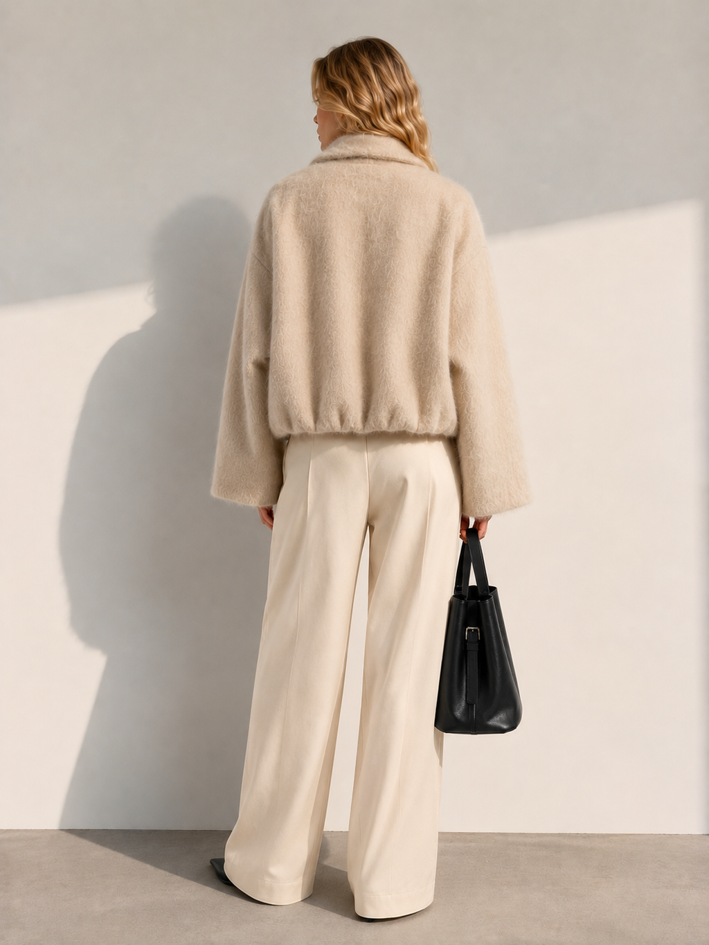 2026 New Autumn Winter Casual Cashmere Woolen Coat Designer-Inspired Wool Jacket Fleece Lining Elegant Handcrafted Thick Single GC0034