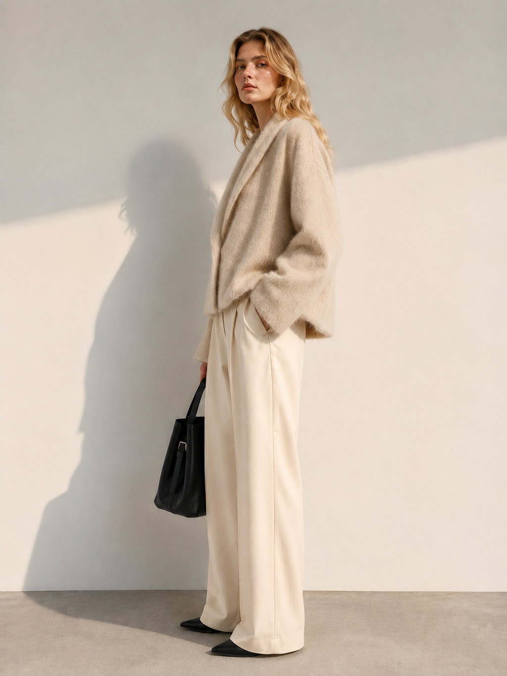 2026 New Autumn Winter Casual Cashmere Woolen Coat Designer-Inspired Wool Jacket Fleece Lining Elegant Handcrafted Thick Single GC0034
