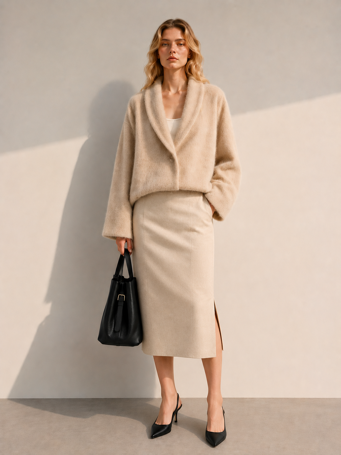 2026 New Autumn Winter Casual Cashmere Woolen Coat Designer-Inspired Wool Jacket Fleece Lining Elegant Handcrafted Thick Single GC0034