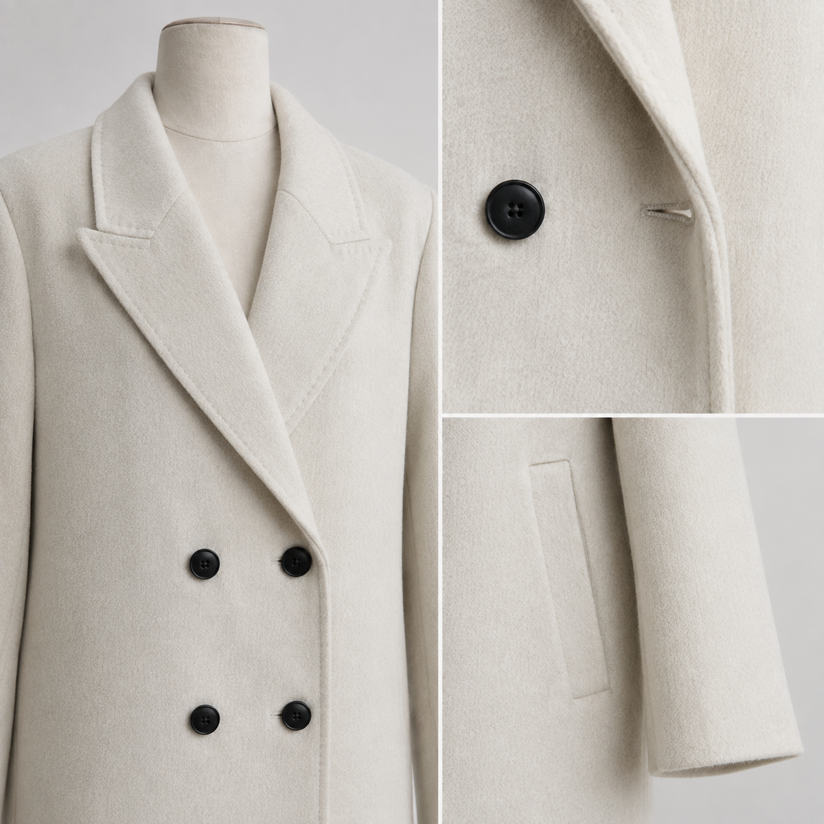 2026 New Premium Women's Winter Coat Luxury Double-Sided Long Jacket 8768